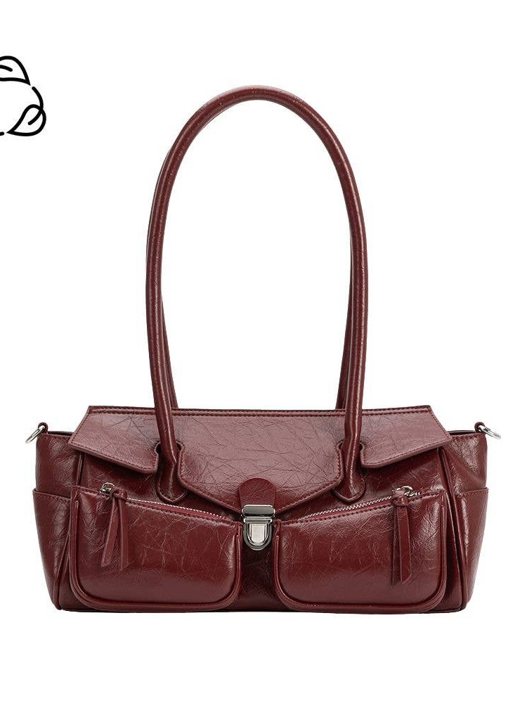 Ruthie Shoulder Bag In Burgundy